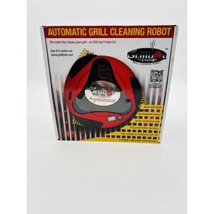 New. Grillbot Automatic Grill Cleaning Robot Red (Factory Sealed)